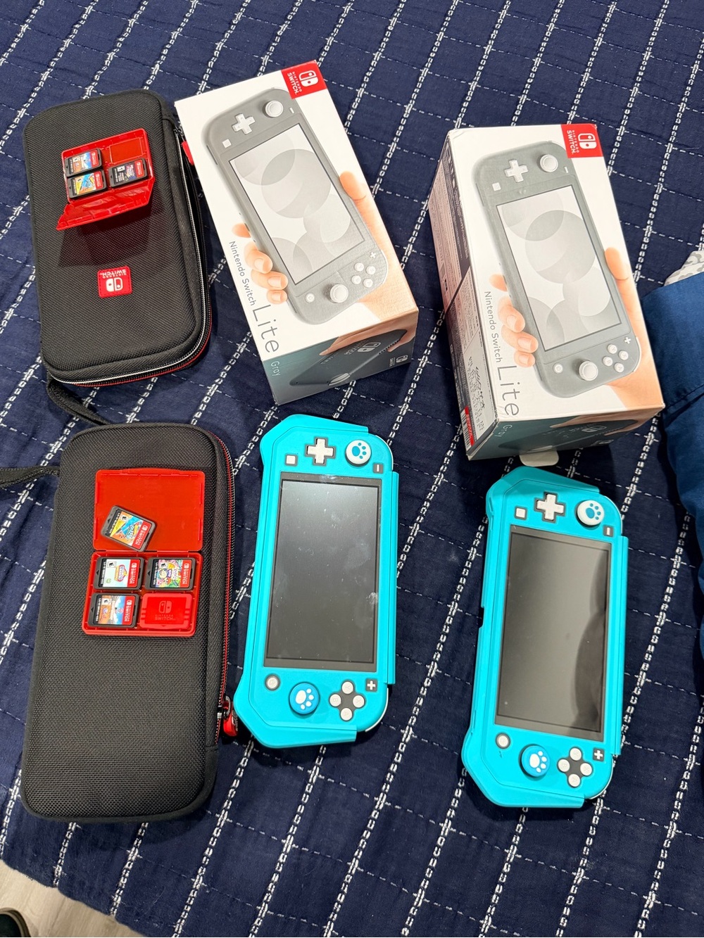 Nintendo Switch Lite Dual Console Bundle